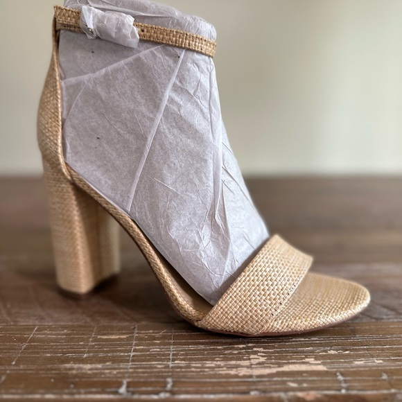 Sam Edelman NWOB Yaro Heel in Bleached Beechwood, Size 8 - Picture 5 of 16